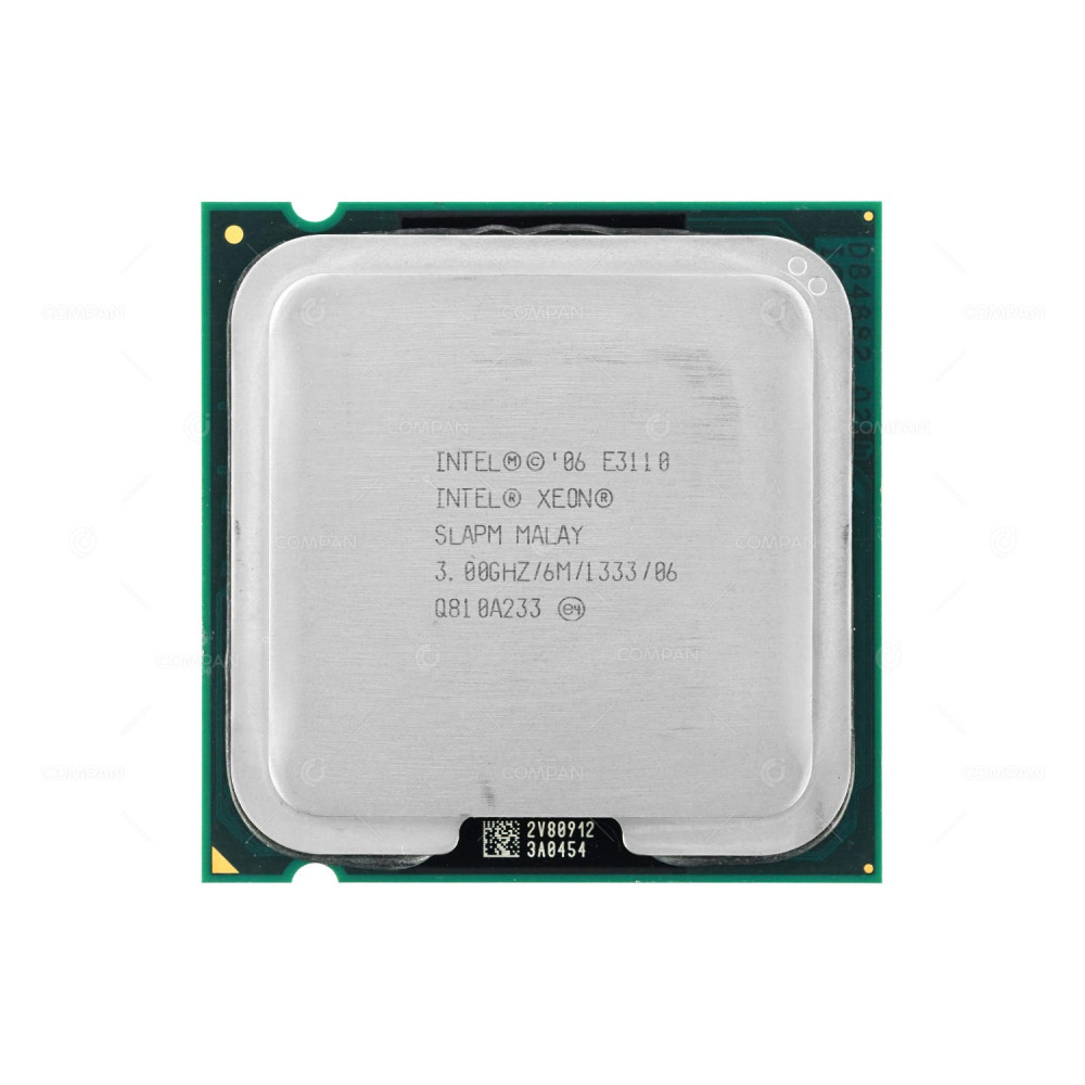 SLAPM INTEL XEON E3110 2-CORE @ 3.00GHZ 6MB CACHE LGA 775 65W